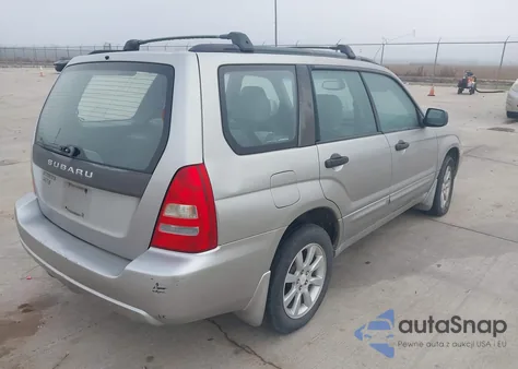 2005 Subaru Forester 2.5Xs z USA, uszkodzony, nr VIN JF1SG65645H729816